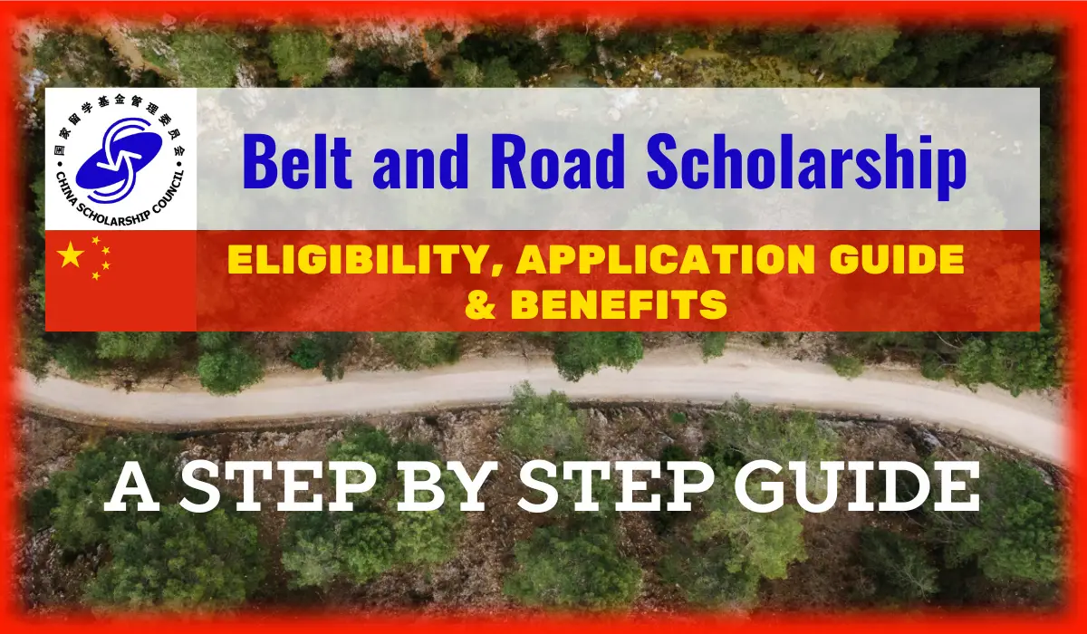 csc belt and road scholarship