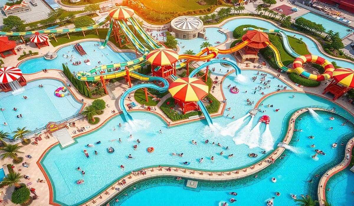 largest water park in china Full view from top by nichetochina.com