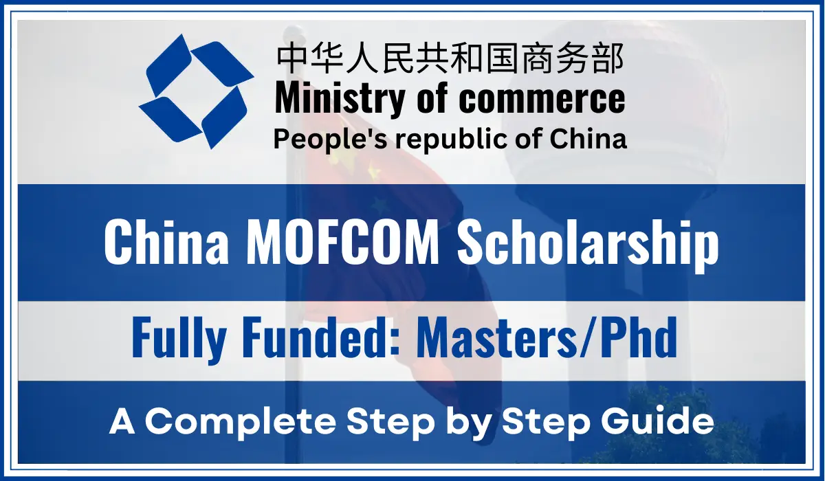 mofcom scholarship nichetochina