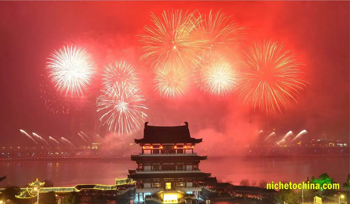 Chinese Firecrackers during festival